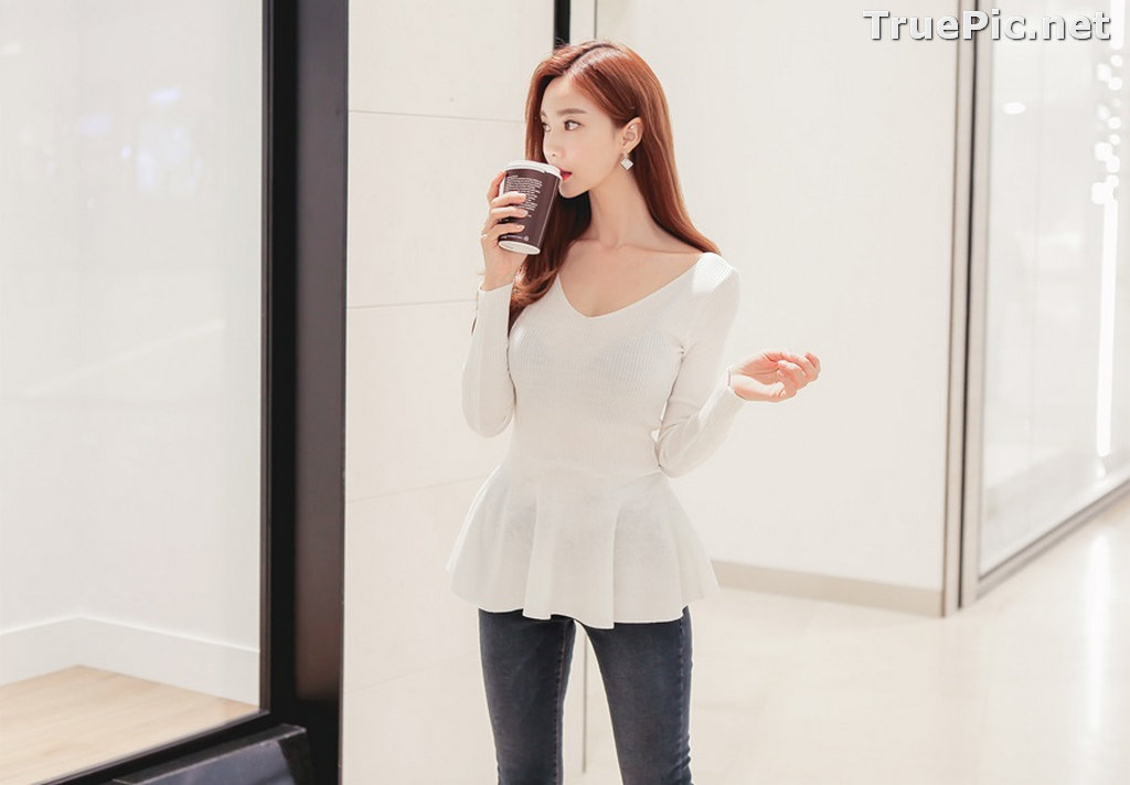 Image Korean Fashion Model – Hyemi – Office Dress Collection #2 - TruePic.net - Picture-17