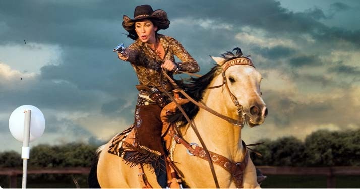 Wired Right: Annie Bianco Ellett - World Champion Cowboy Action Mounted ...