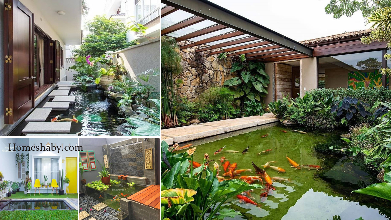 Gambar Taman Kolam Ikan : 9 Desain Kolam Ikan Modern Untuk Percantik