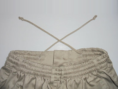 ウエスト ゴム ドローコード ベルトループ