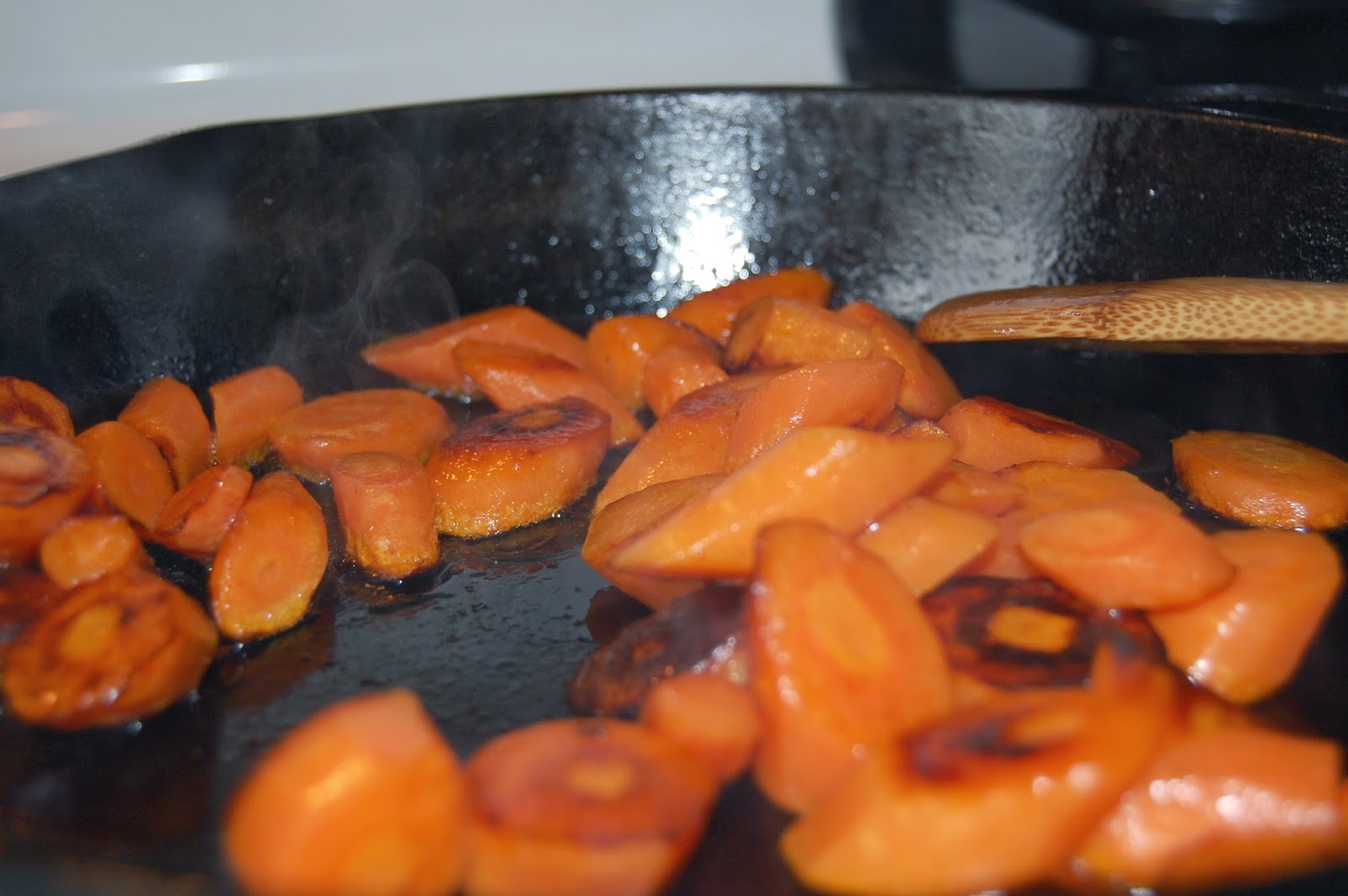 Kitchen Curiosities and more... CastIron Carrots with Curry via