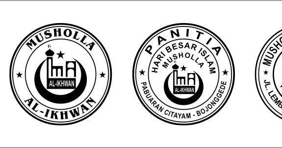 Contoh Stempel Masjid Cdr Contoh Stempel Musholla Contoh Stempel Masjid Cdr Contoh Stempel Musholla