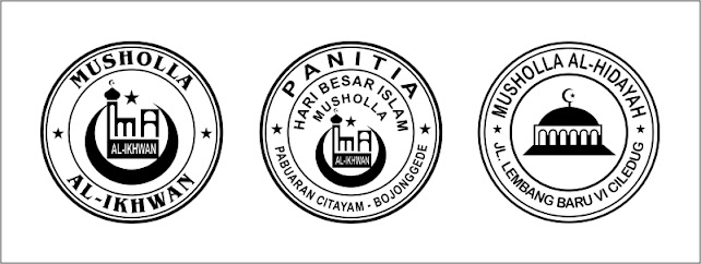 Contoh Stempel Masjid Cdr Contoh Stempel Musholla