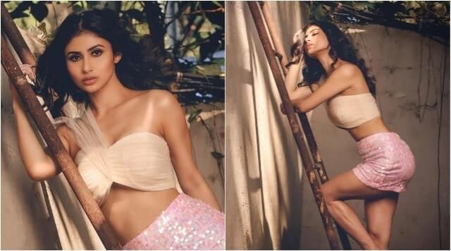 Mouni Roy's Poetic Mood Turns Into Dreaming Of Food, Posing In Mini Dress. See Pictures.