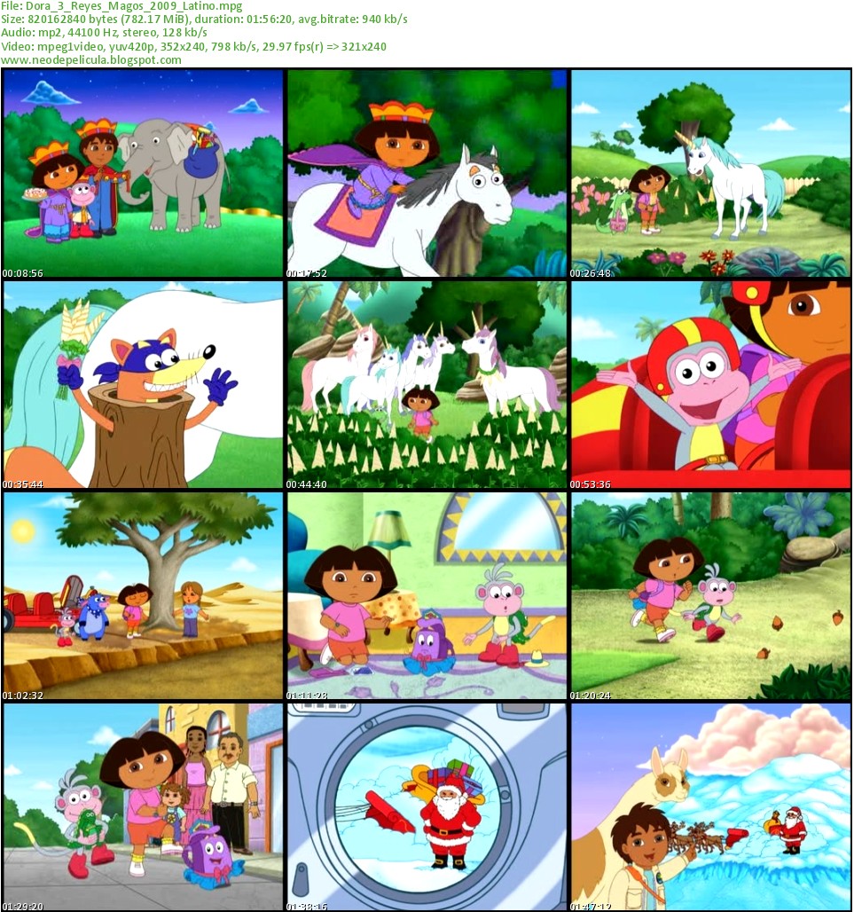 Dora Celebrates Three Kings Day (2009) [Animacion] [Latino ...