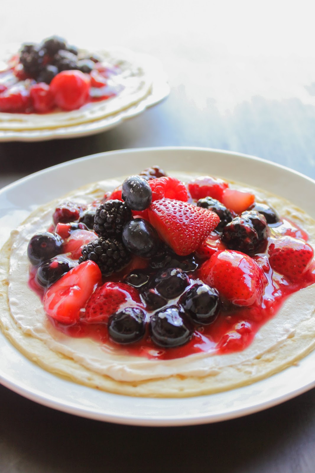 Berry Breakfast Flatbreads