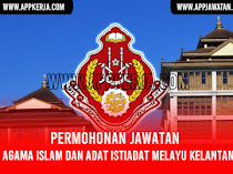 Jawatan Kosong di Majlis Agama Islam Dan Adat Istiadat Melayu Kelantan (MAIK)