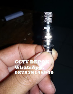 BNC Sambungan Kabel Coaxial CCTV, CCTV Depok, BNC Sambungan Coaxial