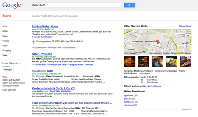 Google Suche - mit dem Suchoperator - (Minus) Bestimmte Suchergebnisse ausschließen