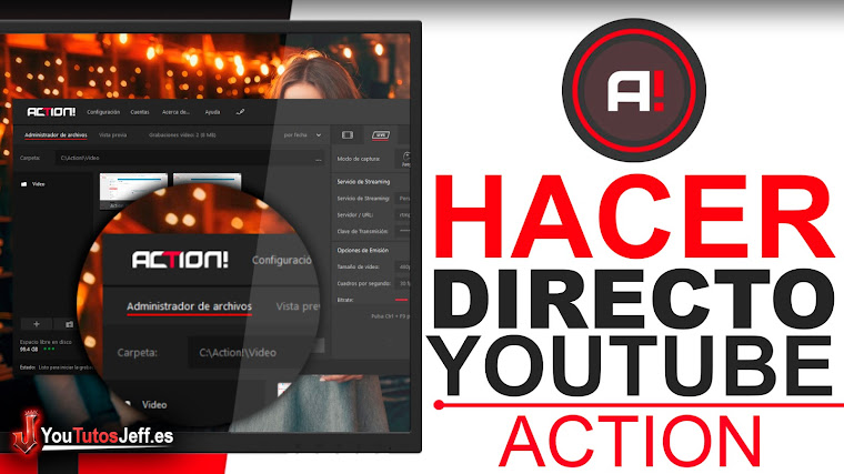 Como Hacer un Directo con Action en Youtube 2019 - Fácil y Rápido