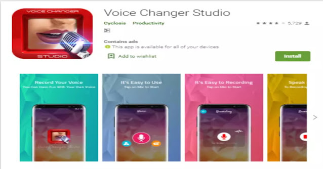 voice changer studio app voice changer studio app
