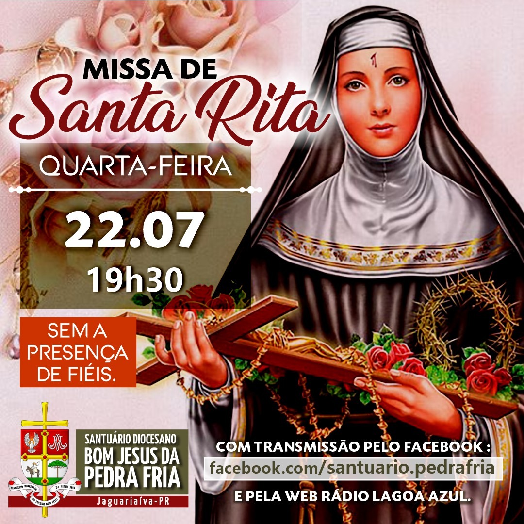 Santuário Diocesano do Senhor Bom Jesus da Pedra Fria: Missa de Santa
