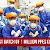 DOH successfully delivered first batch of 1 million PPEs to hospitals