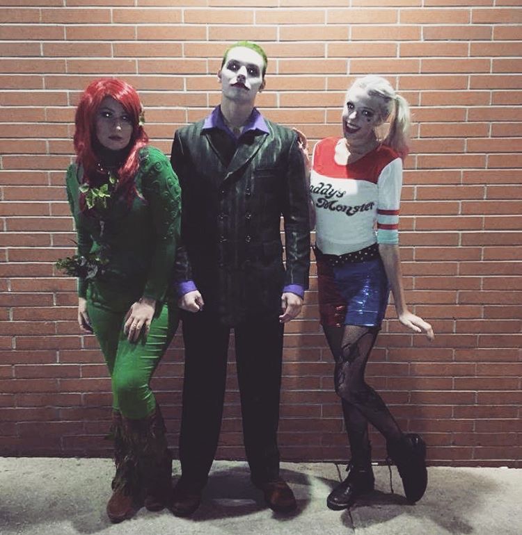 Poison Ivy, The Joker, Harley Quinn