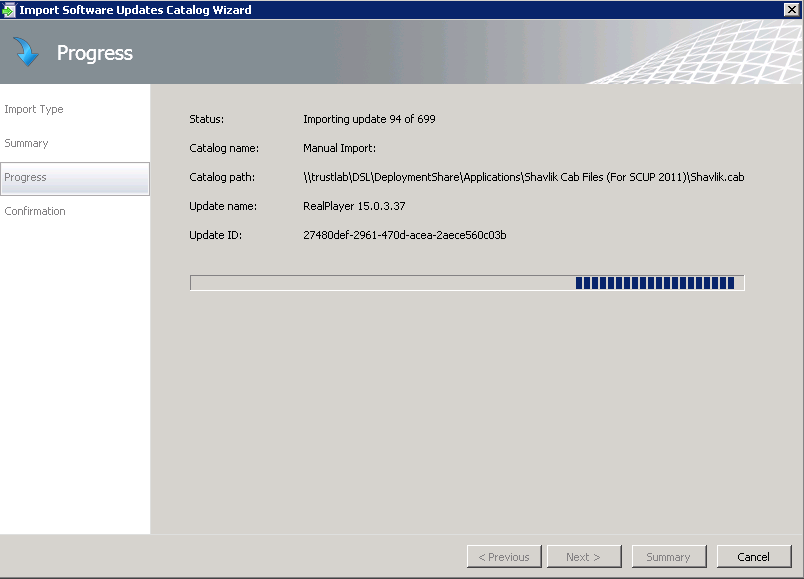 Electronics & Computing Configuring SCUP 2011, Shavlik/VMware Vcenter