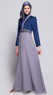 Baju dress muslim modern yang elegan