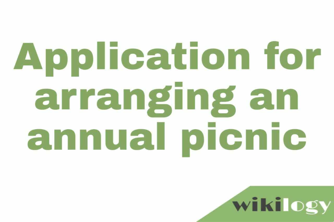 Application for Arranging an Annual Picnic