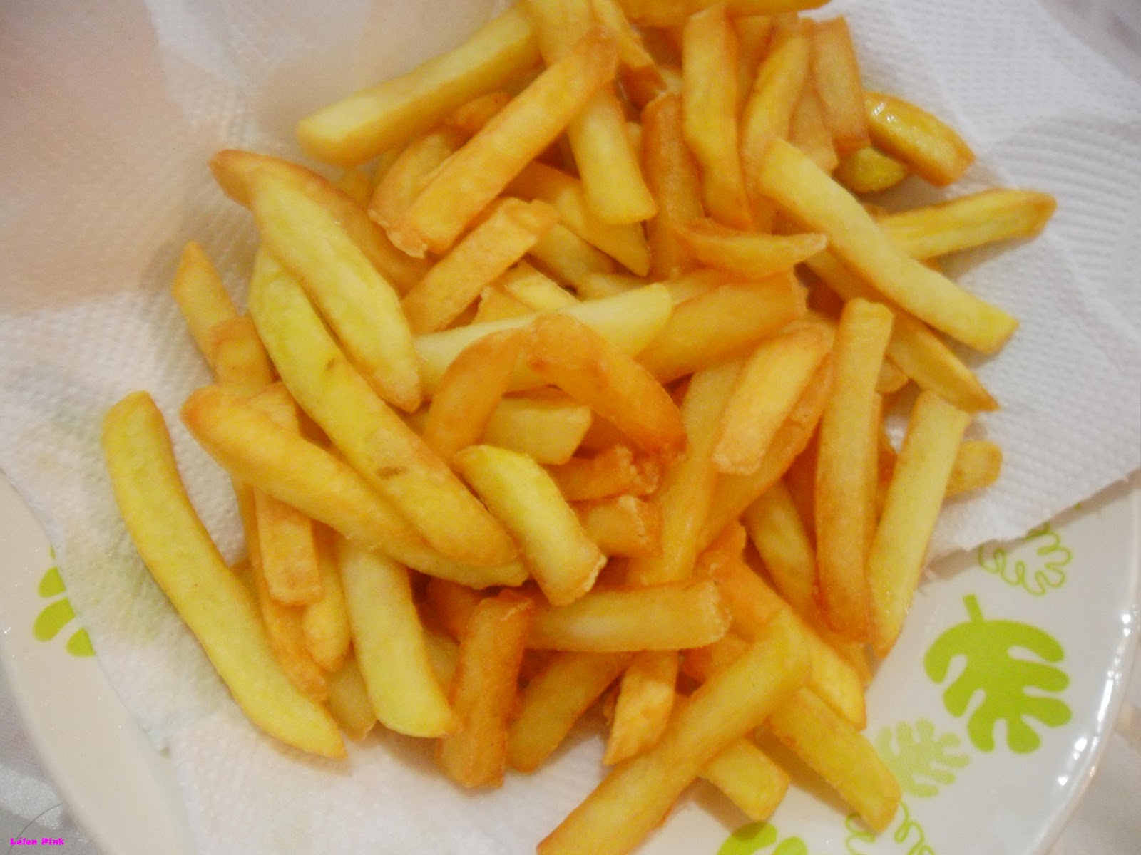 Lélen Pink Dica CulináriaBatata Frita Congelada Lutosa.