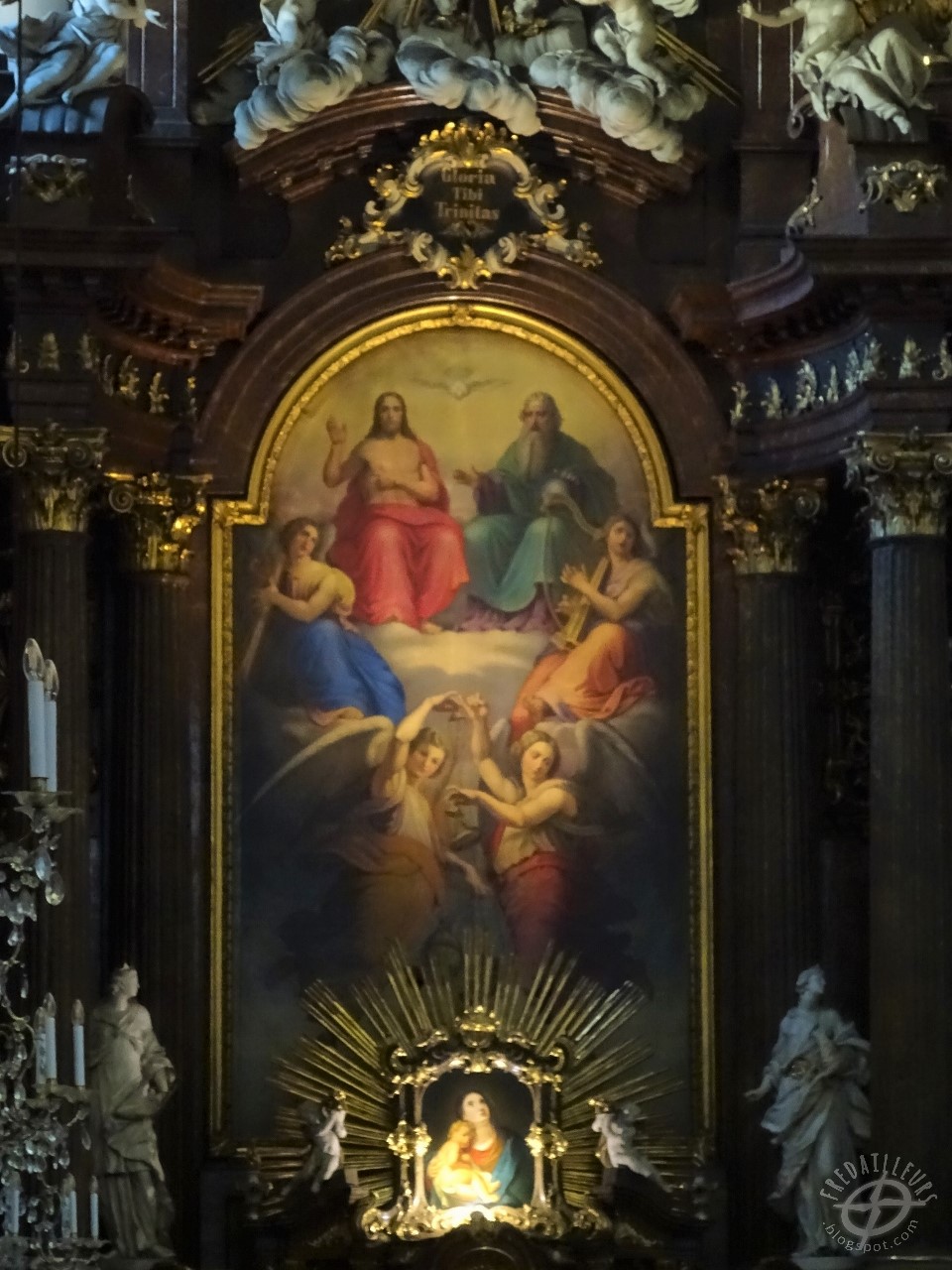 Fred ailleurs Vienne l'église de la Trinité (Alserkirche)