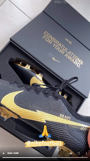 Better Pictures: Black / Gold Nike Mercurial Erling Haaland 'Golden Boy