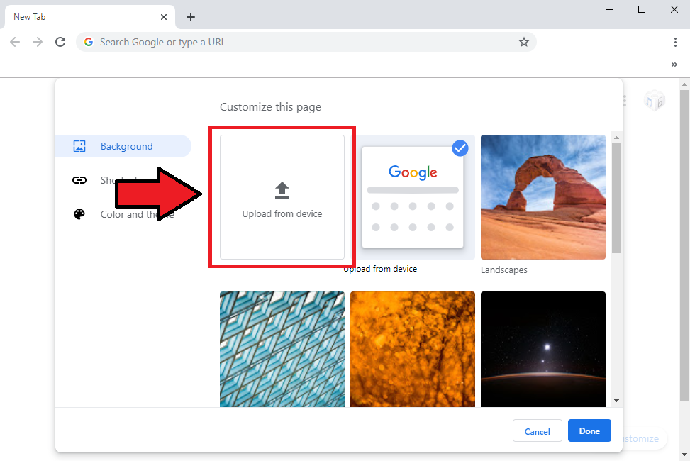 Cara Mengubah Warna & Background Google Chrome dengan Gambar Sendiri |  PUKEVA
