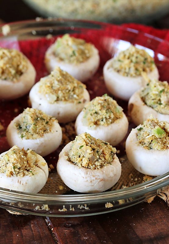 How to Make Basic Stuffed Mushrooms The Kitchen is My Playground
