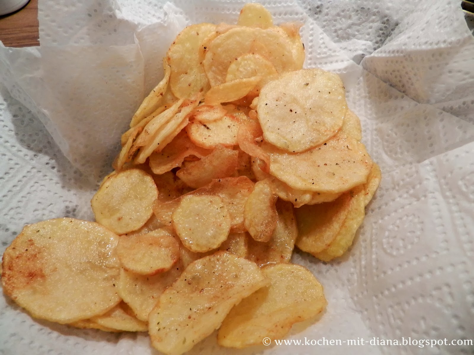 Hausgemachte Chips | Kochen mit Diana