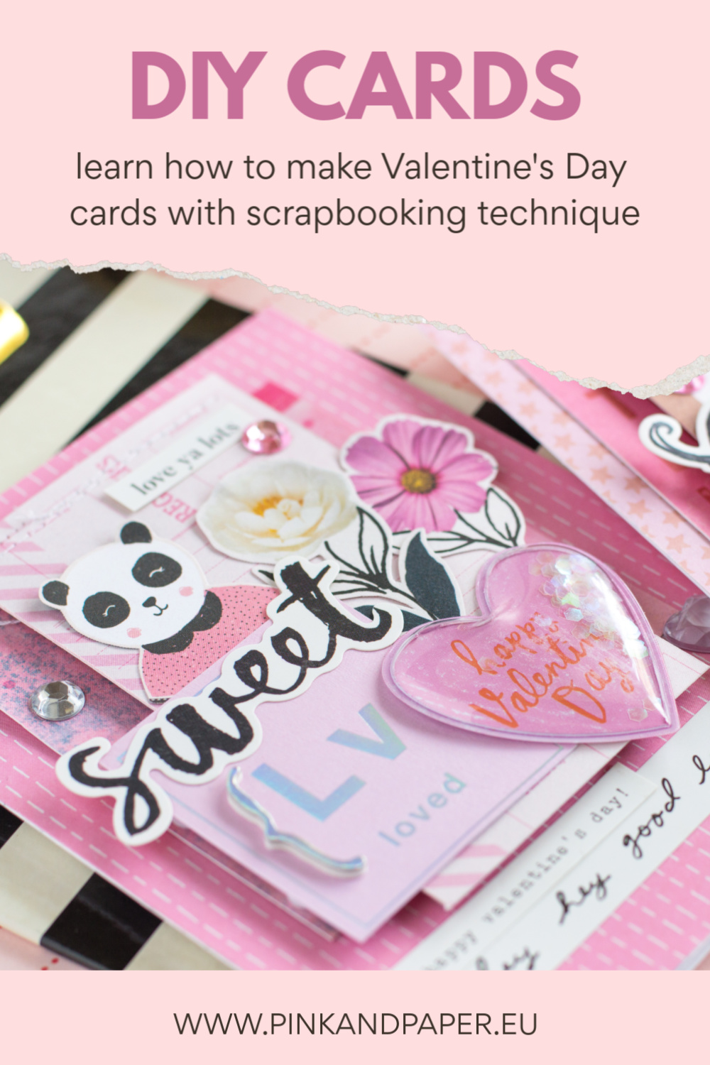 DIY Layered Valentine's Day Cards | Flóra Mónika Farkas