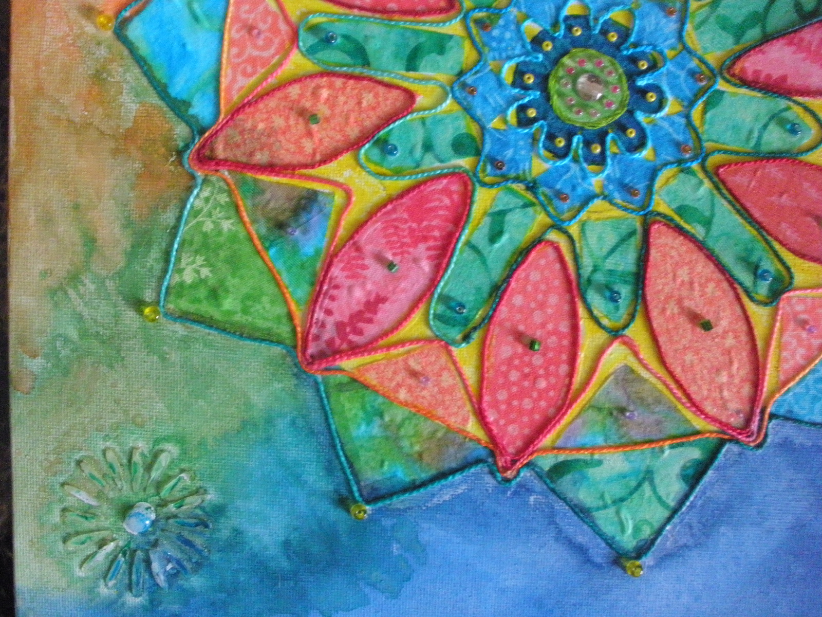 High Road Quilter Fabric Mandala