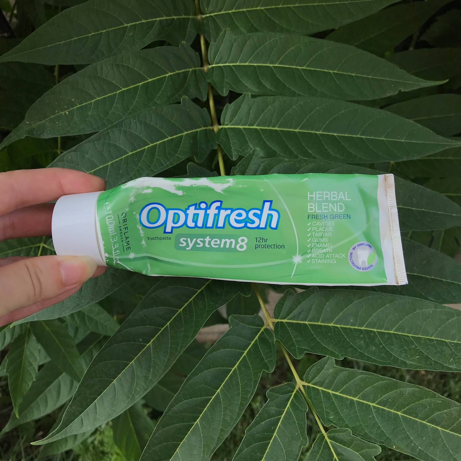 Oriflame Optifresh System 8 Herbal Blend Dis Macunu Yorumum