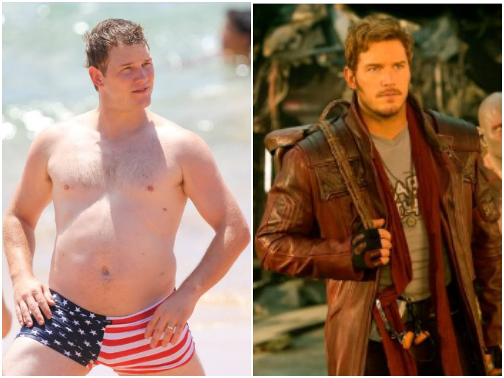 How Did Chris Pratt Lose Weight Before And After Picture