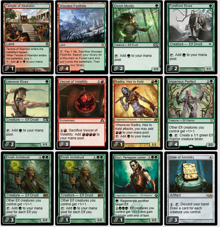 Magic the Gathering Adventures Legacy Stangg Casual Deck