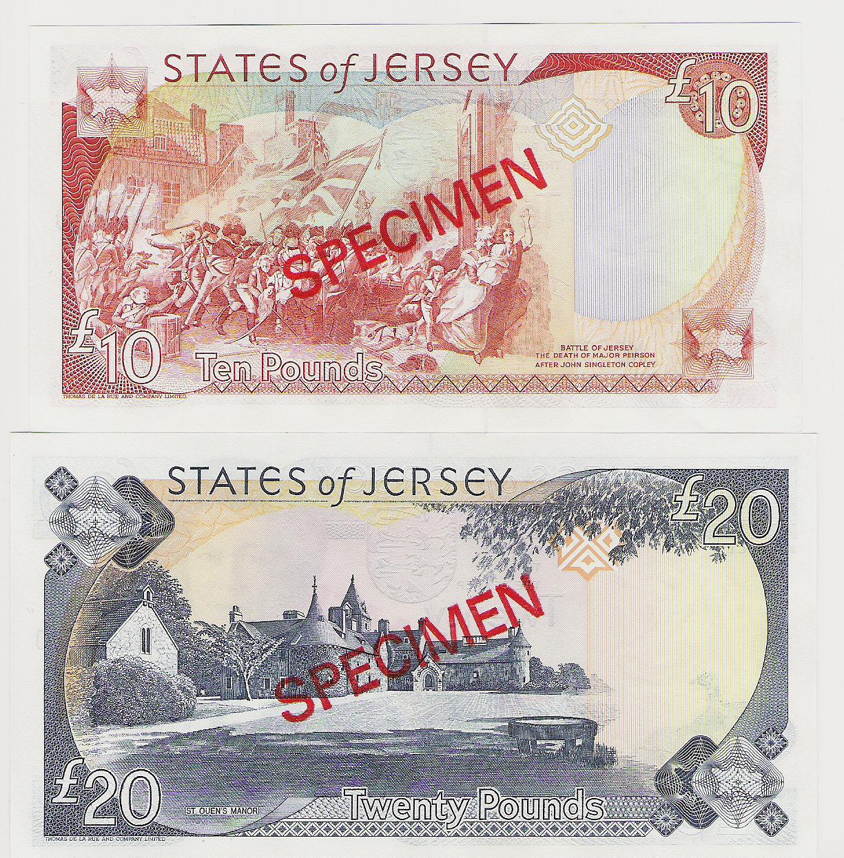 World Banknotes More Specimen banknotes