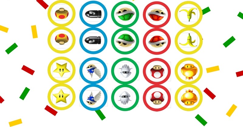 Keeping it Real: Mario Kart cupcake toppers