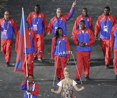 Image result for ceremonie d ouverture jo haiti