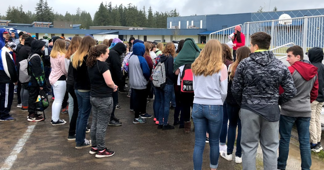 Chimacum World Solutions Chimacum Middle School March 14 Walkout