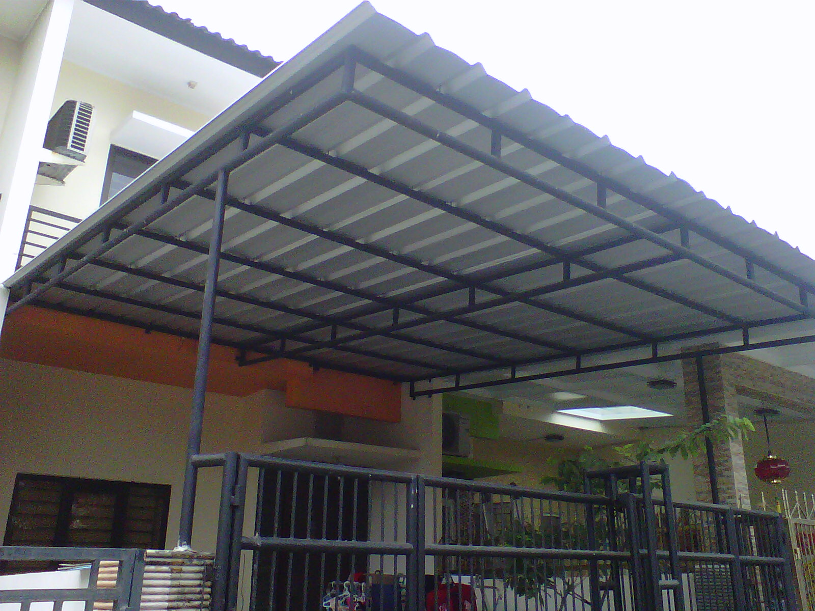 canopy carport kanopi CANOPY PAKAI PLAFON  DAN YANG TANPA  