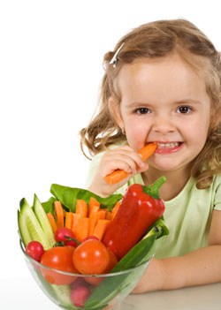 Helping Kids Make Healthy Food