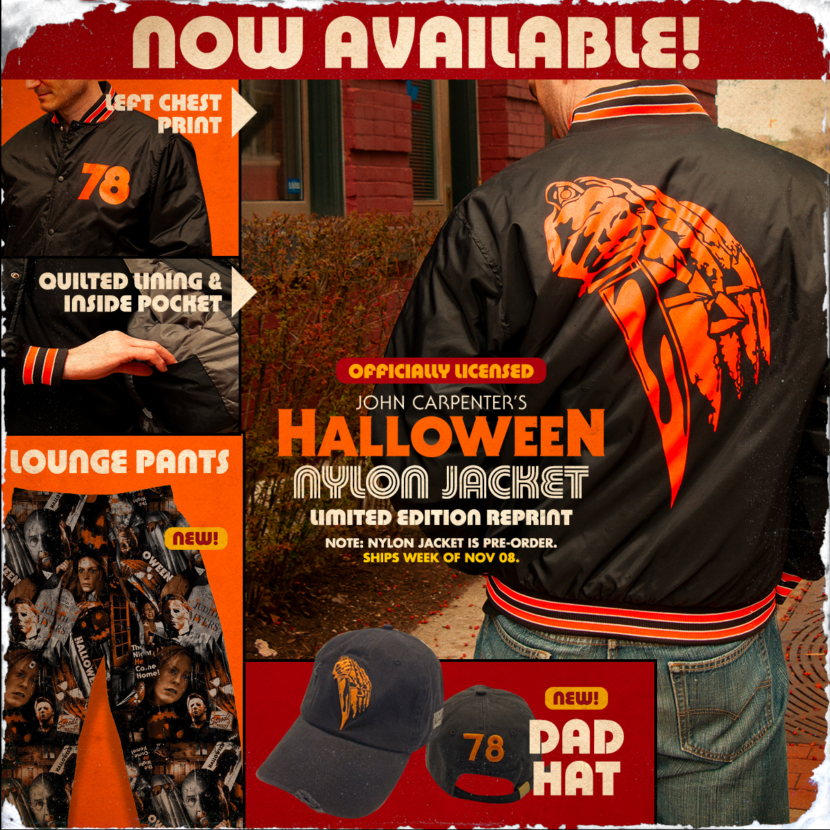 Get Spooky With Halloween, Universal Monsters, Joe Bob Briggs Apparel