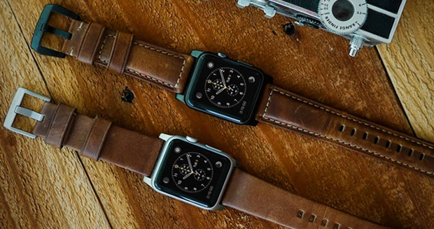 Nomad Apple Watch Leather Strap