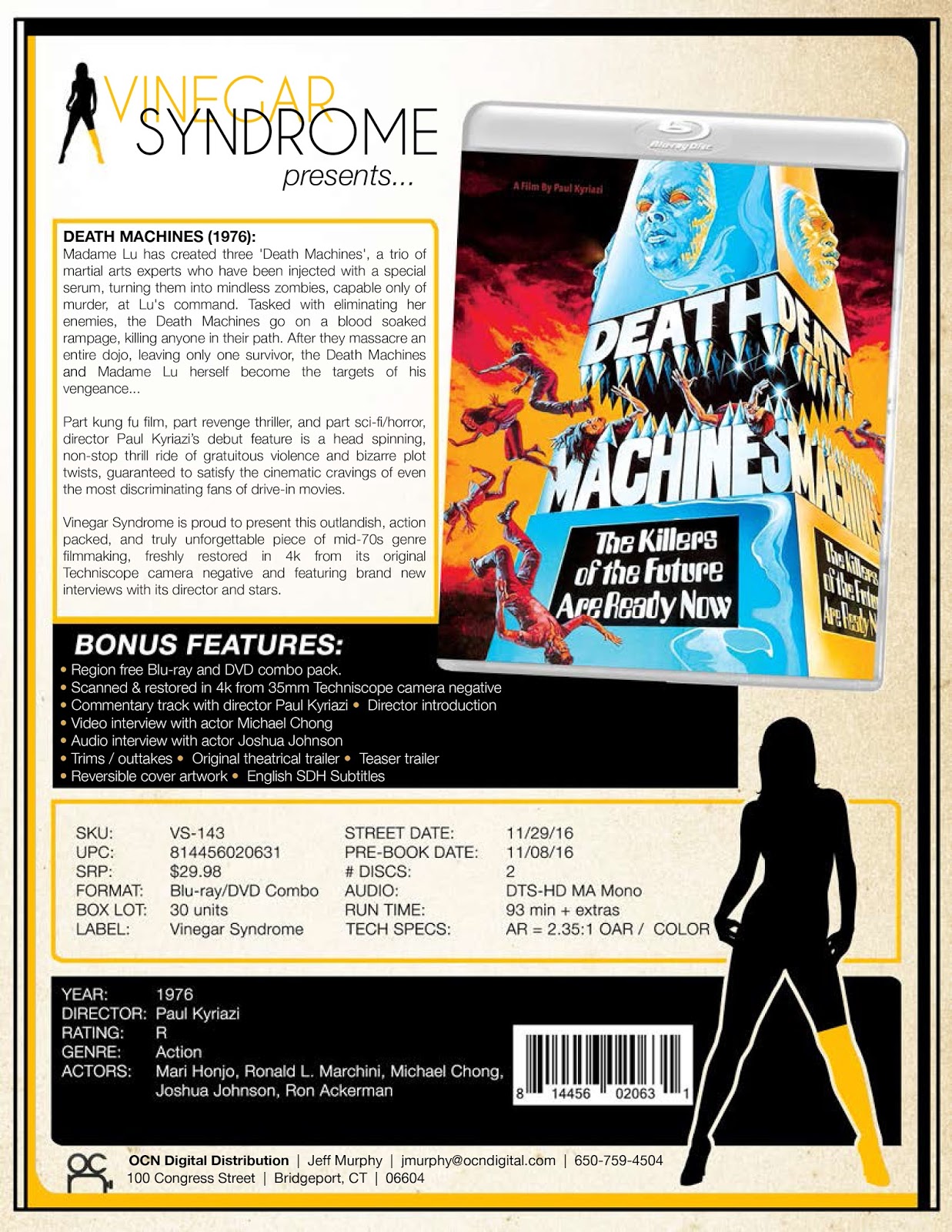 DVD & BluRay Release Report Vinegar Syndrome's New 4K Restoration For