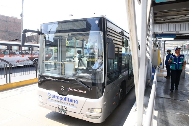 transporte público en Lima y Callao