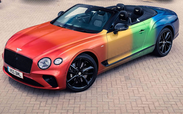 Bentley Continental GT V8 Rainbow - Orgulho LGBTQ+