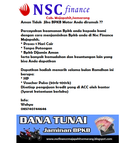 Contoh Surat Surat Lamaran Kerja Nsc Finance