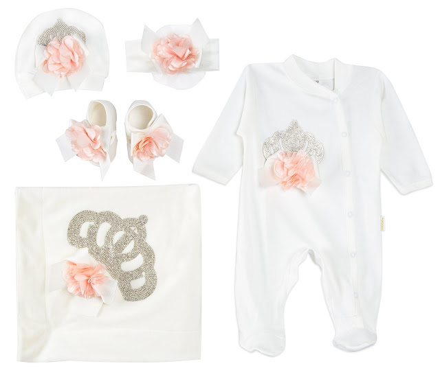 Not Just Another Southern Gal: Lilax Baby Girl Jeweled Layette 5 Piece ...