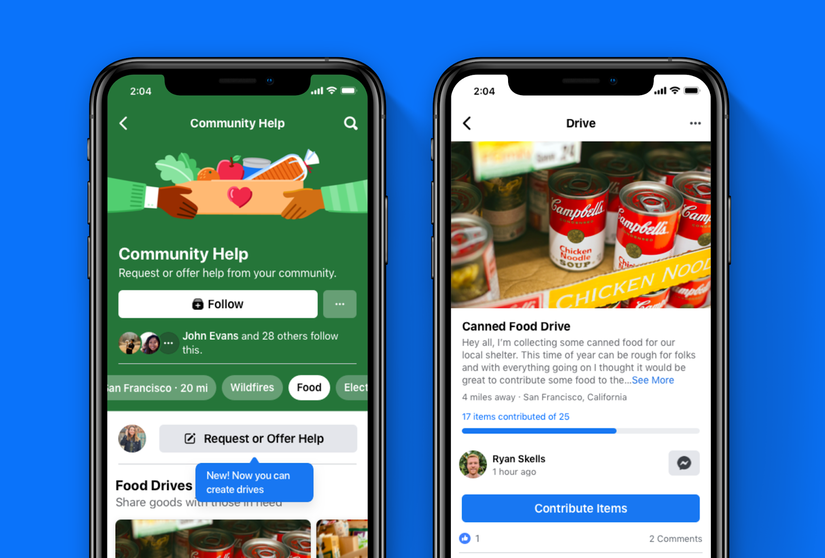 Facebook Adds “Drives” Feature in Community Help Hub to Promote Charity