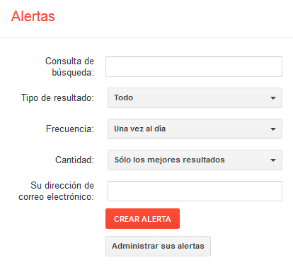 neo 2.0 - Alertas de Google