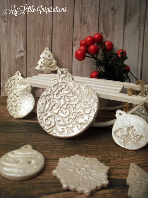 How to make stamped clay decorations - MLI