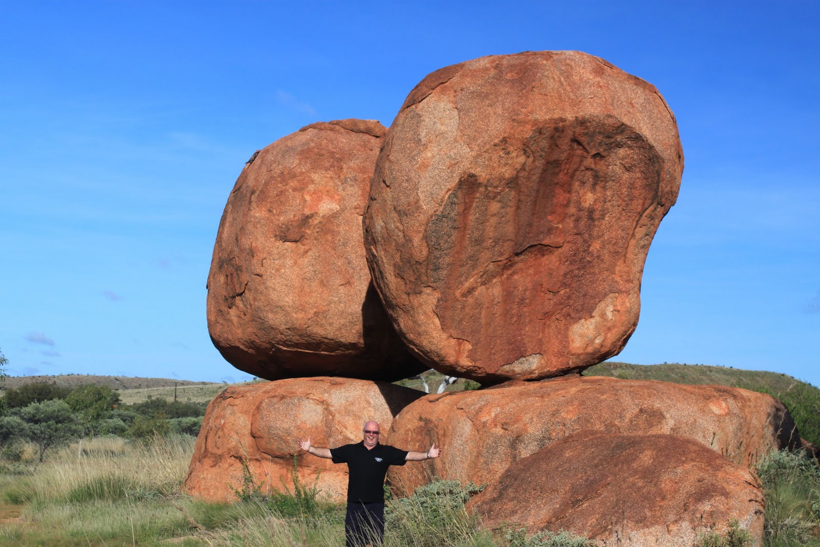 Des's Trip from Darwin to Sydney The Devils Marbles
