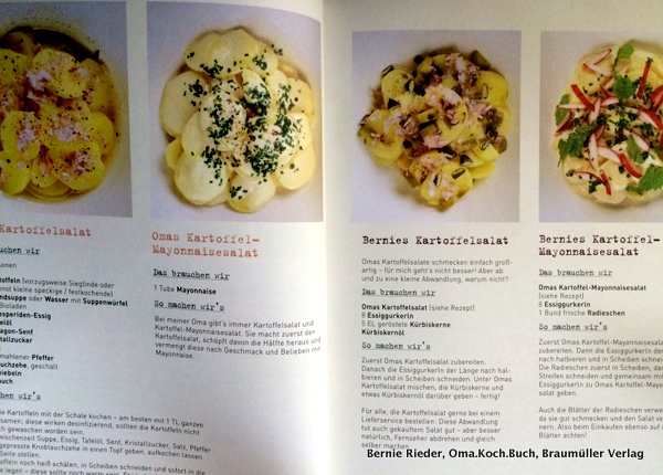 Buchvorstellung, Bernie Rieder: Oma.Koch.Buch - und ein Huhn in Buttermilch